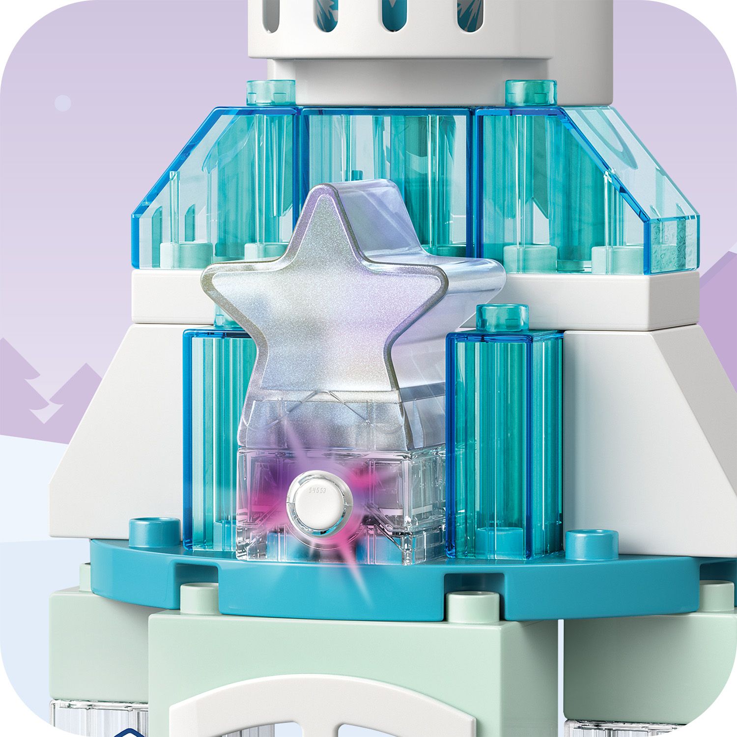 LEGO® DUPLO™ Frozen Anna and Elsa's Frozen Castle Party - Bộ Đồ Chơi Lắp Ráp Lâu Đài Disney Frozen 10455 LEGO - ảnh 2 - LEGO 