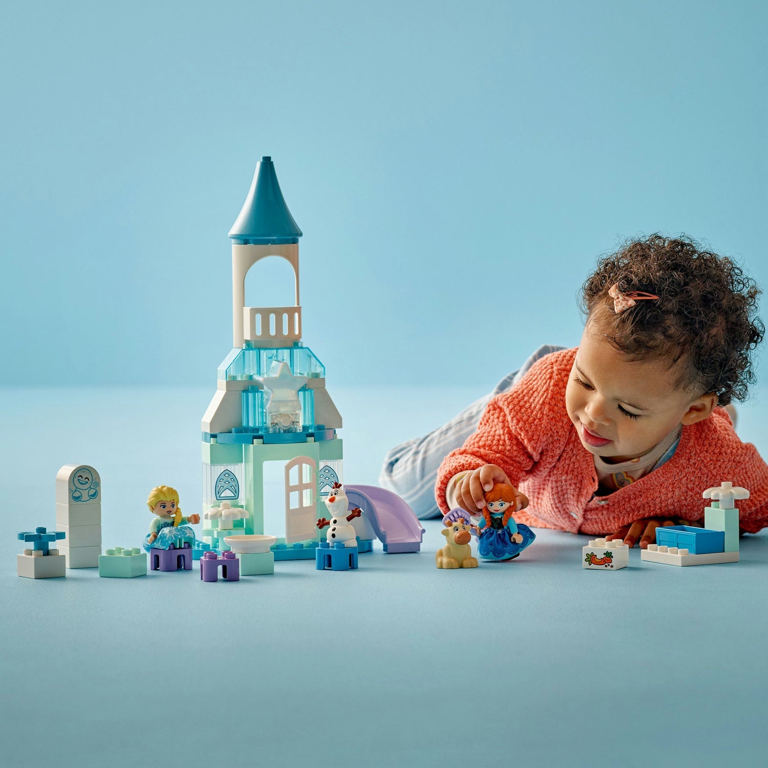 LEGO® DUPLO™ Frozen Anna and Elsa's Frozen Castle Party - Bộ Đồ Chơi Lắp Ráp Lâu Đài Disney Frozen 10455 - Góc nhìn khác 3