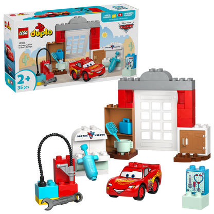 LEGO® DUPLO™ McQueen's Visit to Doc's Garage - Đồ Chơi Lắp Ráp Xe Đua Disney Pixar Cars LEGO 10456 LEGO - ảnh 2 - LEGO