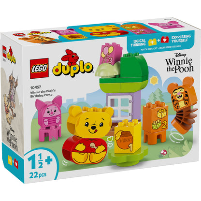 LEGO® DUPLO™ Disney Winnie the Pooh’s Birthday Party - Đồ chơi lắp ráp Tiệc sinh nhật Gấu Pooh LEGO 10457 - Hình ảnh sản phẩm