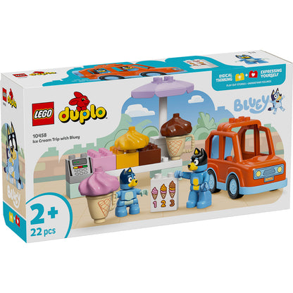 LEGO® DUPLO® Bluey: Ice Cream Trip with Bluey - Bộ Đồ Chơi Xe Kem Bluey 10458 - LEGO - Hình ảnh sản phẩm