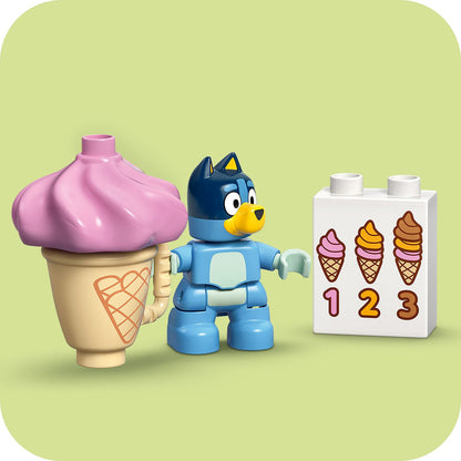 LEGO® DUPLO® Bluey: Ice Cream Trip with Bluey - Bộ Đồ Chơi Xe Kem Bluey 10458 - LEGO - Hình ảnh bổ sung 7