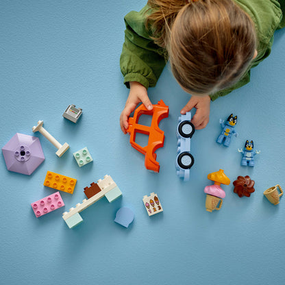 LEGO® DUPLO® Bluey: Ice Cream Trip with Bluey - Bộ Đồ Chơi Xe Kem Bluey 10458 - LEGO - Hình ảnh bổ sung 4