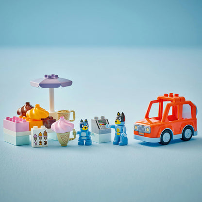 LEGO® DUPLO® Bluey: Ice Cream Trip with Bluey - Bộ Đồ Chơi Xe Kem Bluey 10458 - LEGO - Hình ảnh bổ sung 5