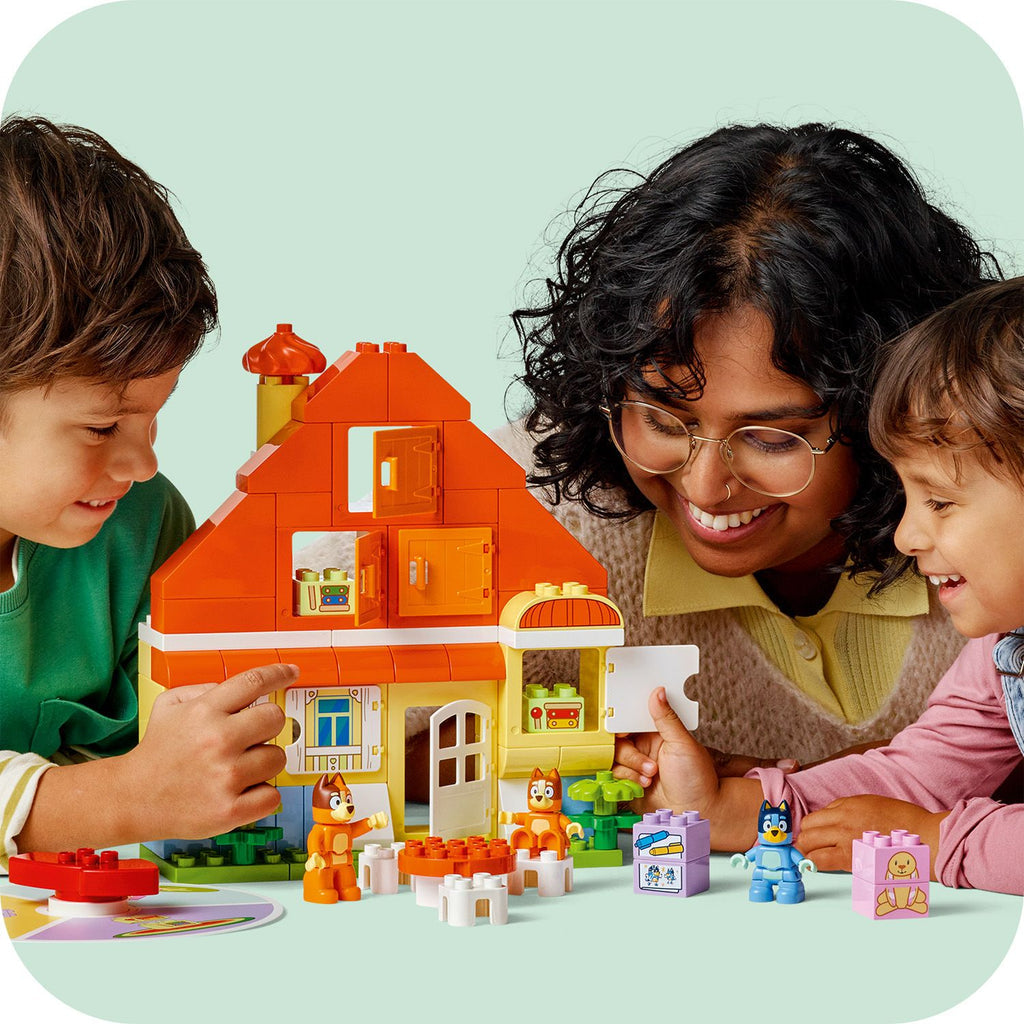 LEGO® DUPLO® Bluey: Blueys Family House with Memory Game - Đồ chơi lắp ráp Ngôi nhà của gia đình Bluey (10459) - Hình ảnh bổ sung 7