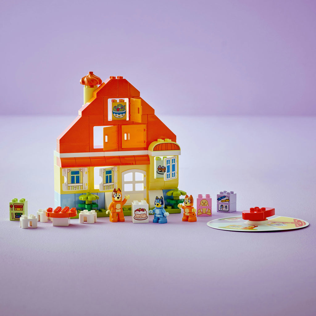 LEGO® DUPLO® Bluey: Blueys Family House with Memory Game - Đồ chơi lắp ráp Ngôi nhà của gia đình Bluey (10459) - Hình ảnh bổ sung 5