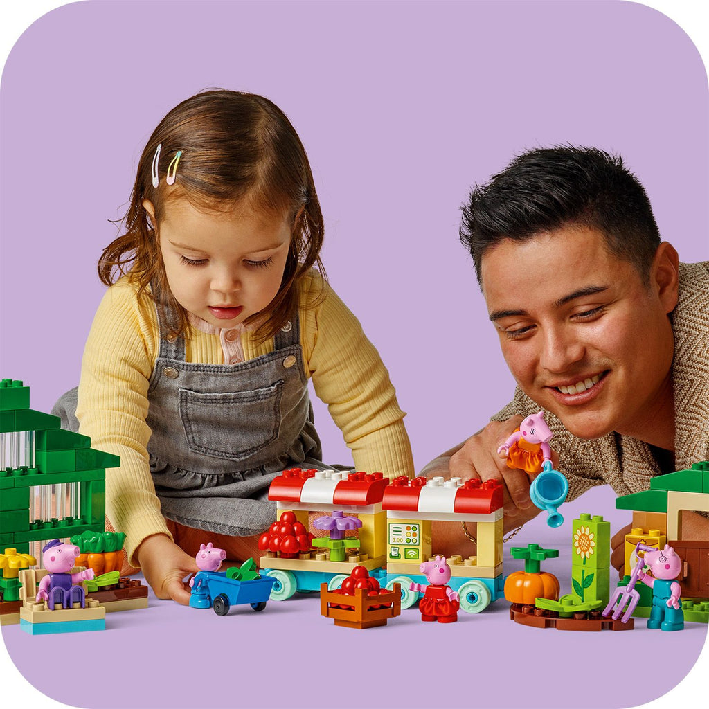 LEGO® DUPLO™ Grandpa Pig's Garden and Greenhouse - Bộ đồ chơi lắp ráp vườn cây Peppa Pig - LEGO 10461 - Hình ảnh bổ sung 6