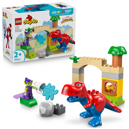 LEGO® DUPLO® | Marvel Dinosaur Spidey-Rex vs. Green Goblin