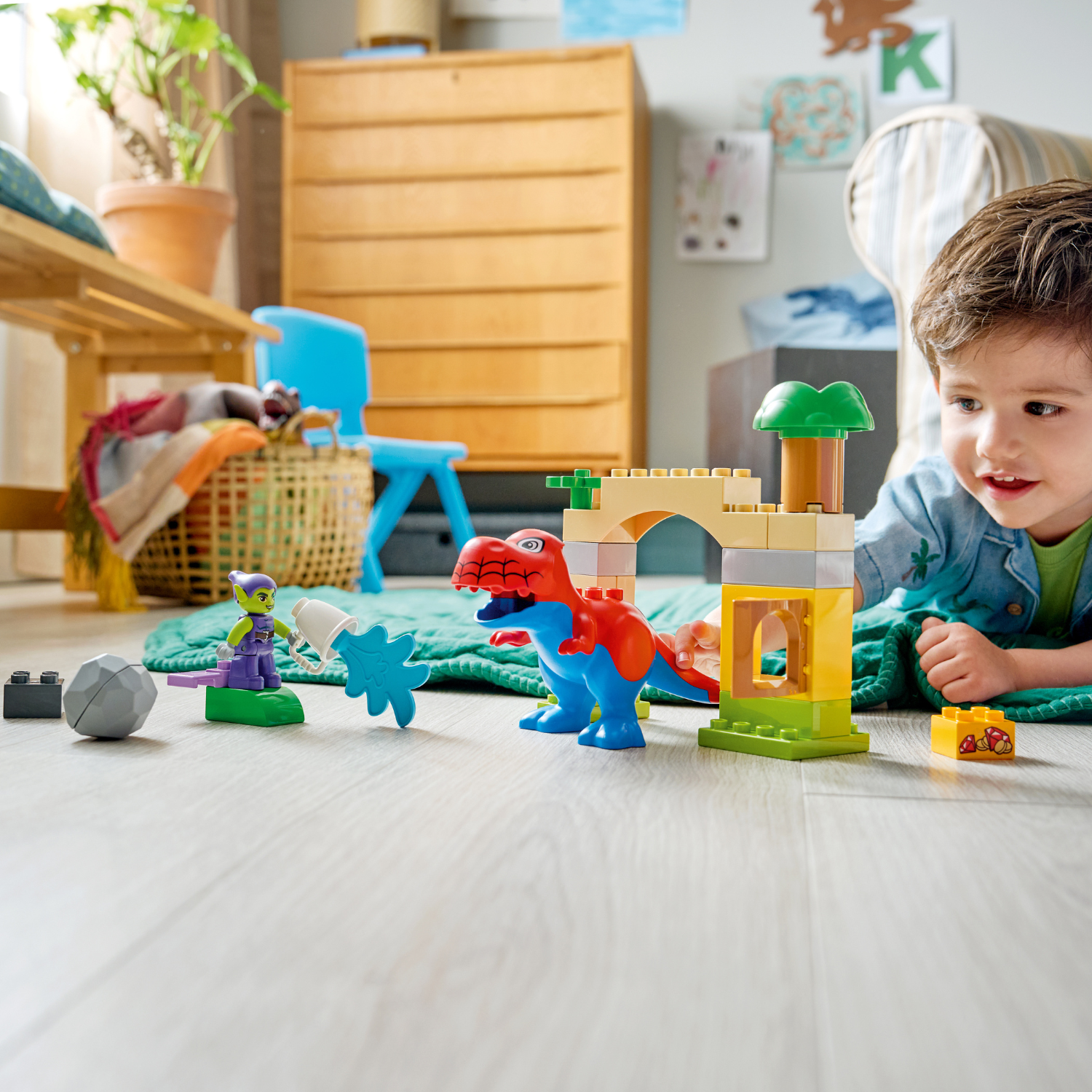 LEGO® DUPLO® | Marvel Dinosaur Spidey-Rex vs. Green Goblin