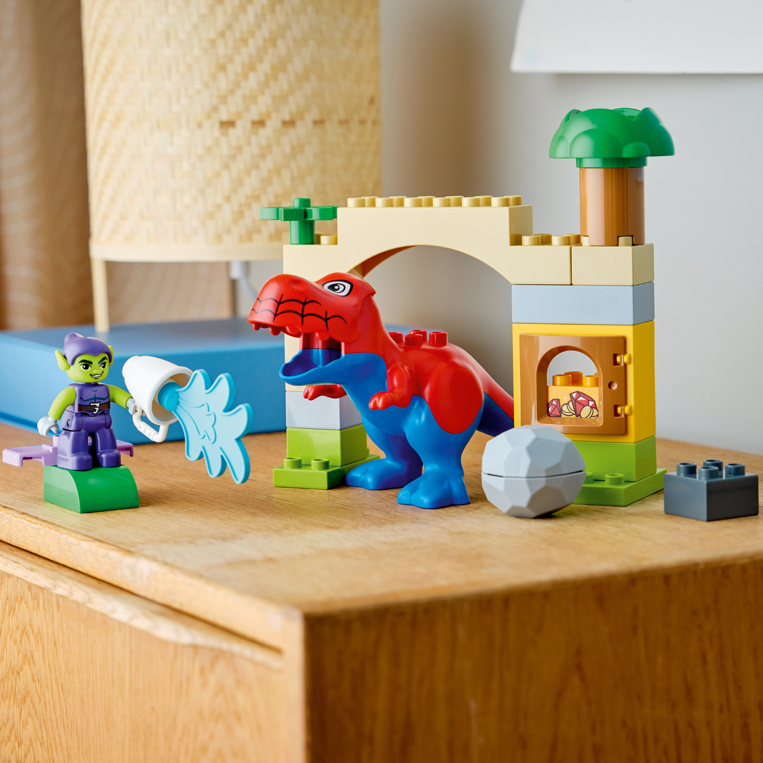 LEGO® DUPLO® | Marvel Dinosaur Spidey-Rex vs. Green Goblin