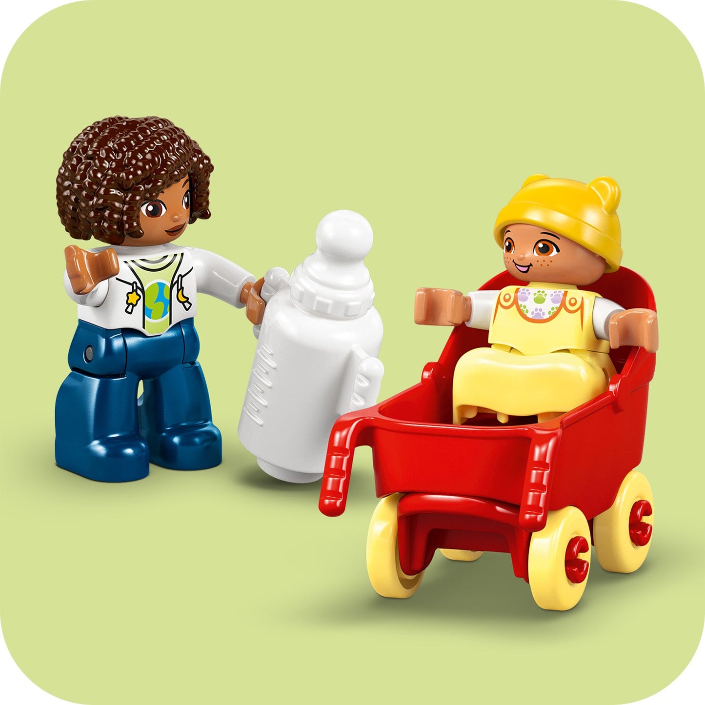 LEGO® DUPLO® Town 3-in-1 Modern Family House with Figures - Đồ chơi lắp ráp nhà búp bê 3 trong 1 LEGO 10470 - Hình ảnh bổ sung 7