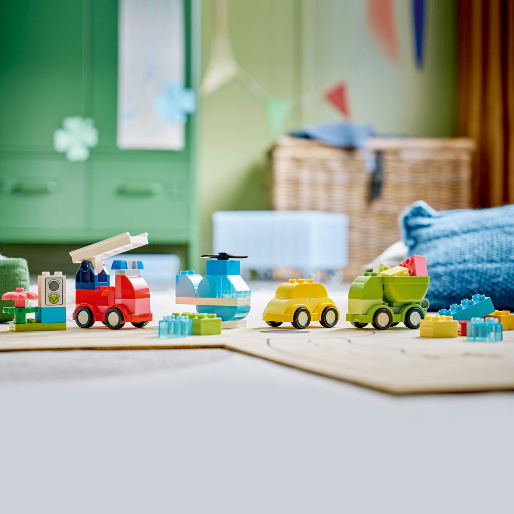 LEGO® DUPLO® My First Creative Vehicles - Bộ Lắp Ráp Xe Sáng Tạo Đầu Tiên - LEGO 10474 - Hình ảnh bổ sung 5