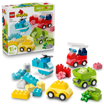 LEGO® DUPLO® My First Creative Vehicles - Bộ Lắp Ráp Xe Sáng Tạo Đầu Tiên - LEGO 10474 LEGO - ảnh 3 - LEGO® DUPLO®