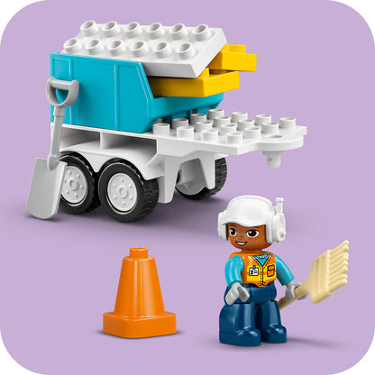 LEGO® DUPLO® Town 3-in-1 Construction Site and Vehicles - Bộ Đồ Chơi Công Trường Xây Dựng 3 Trong 1 - LEGO 10476 LEGO - ảnh 2