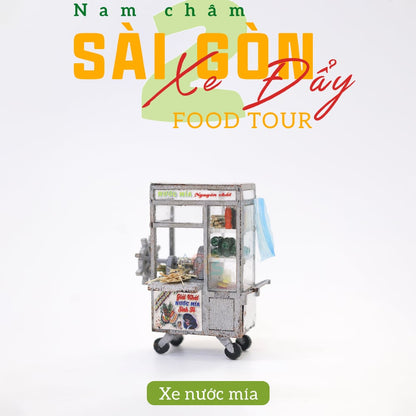 Xe Nước Mía Nam Châm Hít Tủ Lạnh - The 90s DIY