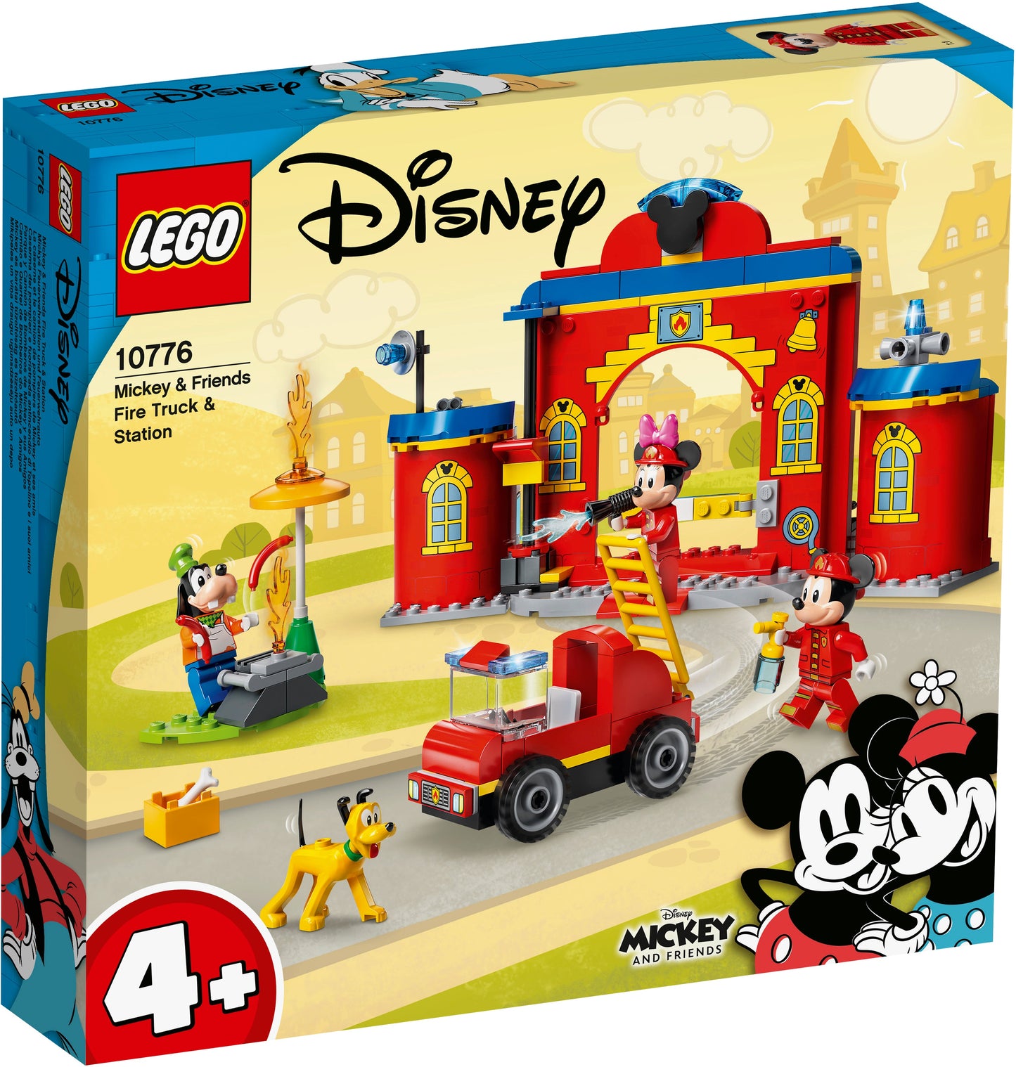 LEGO® Disney™ Mickey & Friends Fire Truck & Station Đồ chơi lắp ráp Trạm Xe Cứu Hỏa LEGO 10776 - Hình ảnh sản phẩm