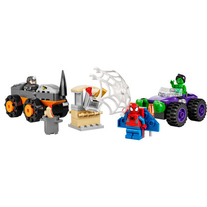 LEGO® Marvel Hulk vs. Rhino Truck Showdown Đồ chơi lắp ráp Siêu anh hùng Marvel LEGO 10782 - Hình ảnh chi tiết 2