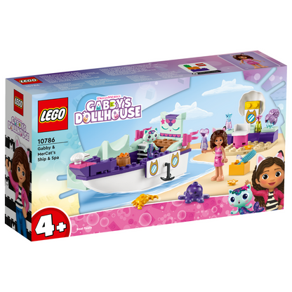 LEGO® Gabby’s Dollhouse Gabby & MerCat's Ship & Spa - Đồ Chơi Lắp Ráp Du Thuyền & Spa (10786) - Hình ảnh sản phẩm