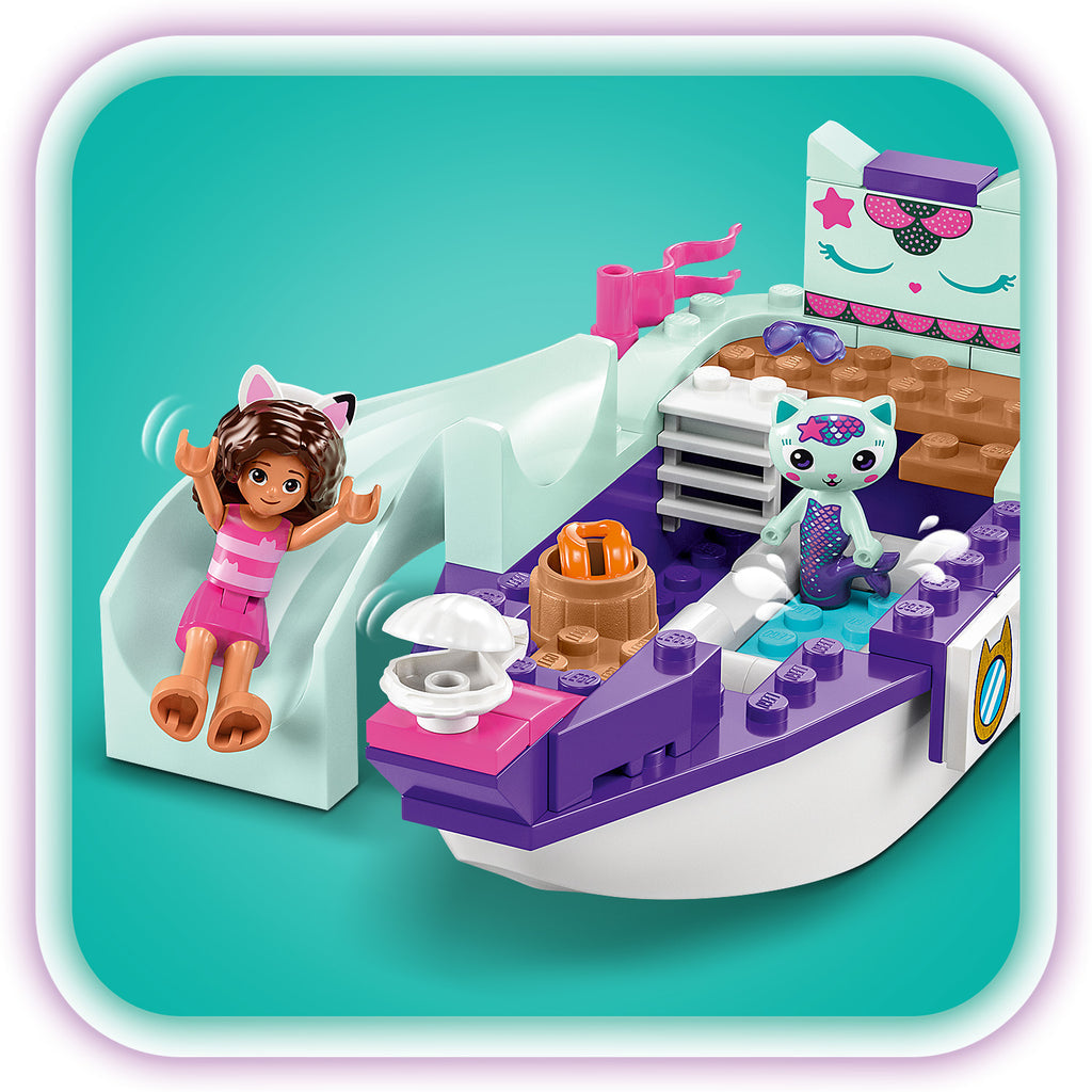 LEGO® Gabby’s Dollhouse Gabby & MerCat's Ship & Spa - Đồ Chơi Lắp Ráp Du Thuyền & Spa (10786) - Hình ảnh bổ sung 4