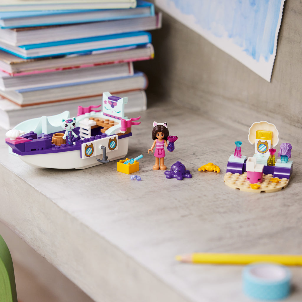 LEGO® Gabby’s Dollhouse Gabby & MerCat's Ship & Spa - Đồ Chơi Lắp Ráp Du Thuyền & Spa (10786) - Hình ảnh bổ sung 6