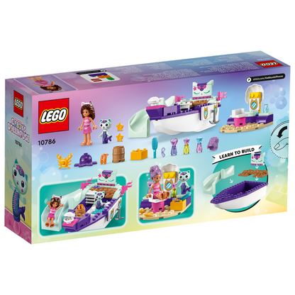 LEGO® Gabby’s Dollhouse Gabby & MerCat's Ship & Spa - Đồ Chơi Lắp Ráp Du Thuyền & Spa (10786) LEGO - LEGO Set