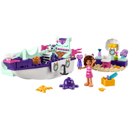 LEGO® Gabby’s Dollhouse Gabby & MerCat's Ship & Spa - Đồ Chơi Lắp Ráp Du Thuyền & Spa (10786) - Hình ảnh chi tiết 2