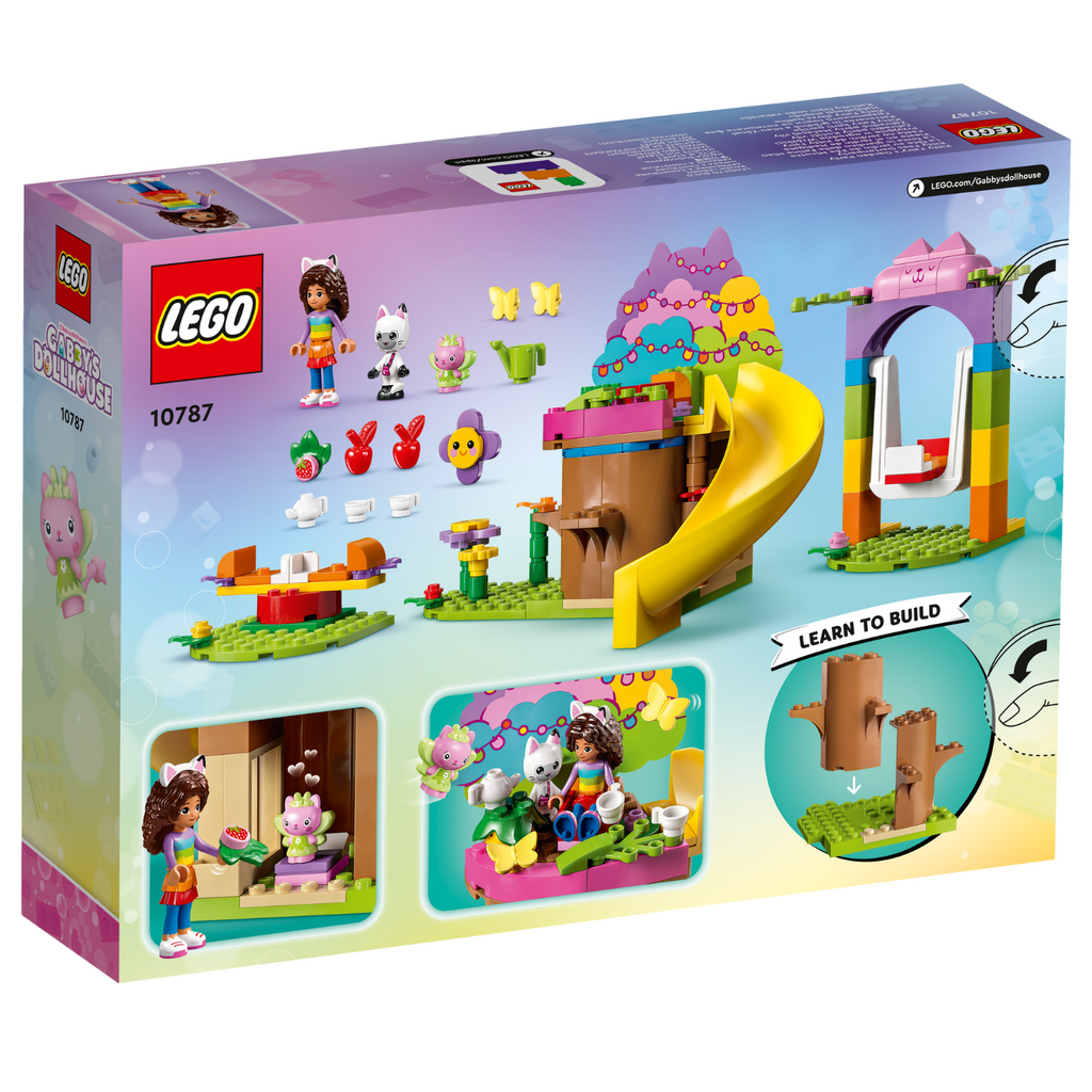 LEGO® Gabby’s Dollhouse Kitty Fairy's Garden Party - Đồ Chơi Lắp Ráp Ngôi Nhà Trên Cây LEGO 10787 - Hình ảnh bổ sung 7