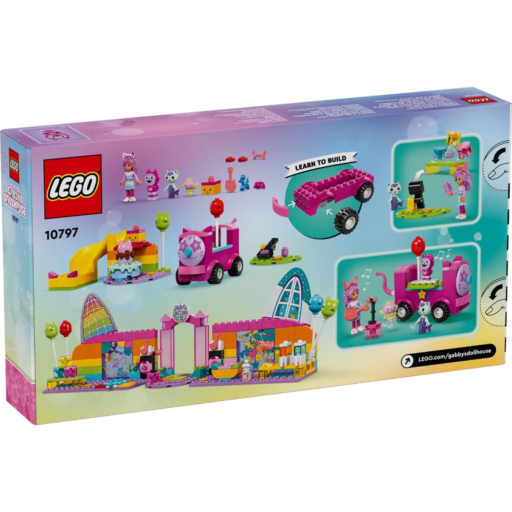 LEGO® Gabby’s Dollhouse Gabby's Party Room - Đồ Chơi Lắp Ráp Phòng Tiệc Của Gabby 10797 - LEGO LEGO - ảnh 5 - LEGO 4+