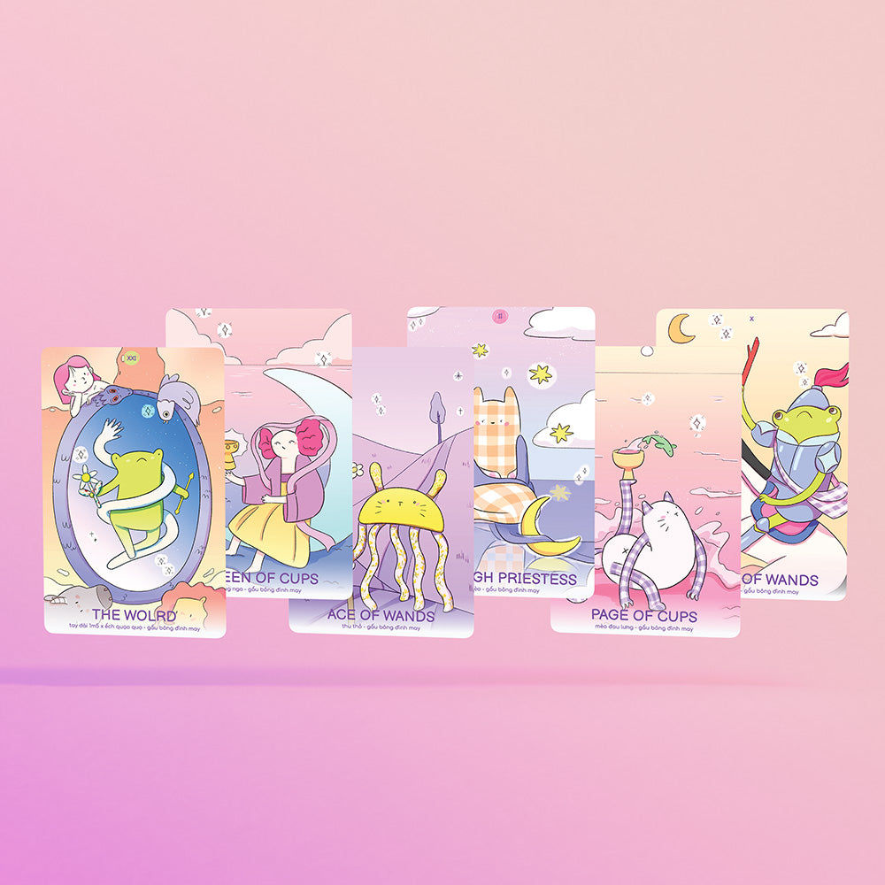 gấu bông đình may Tarot