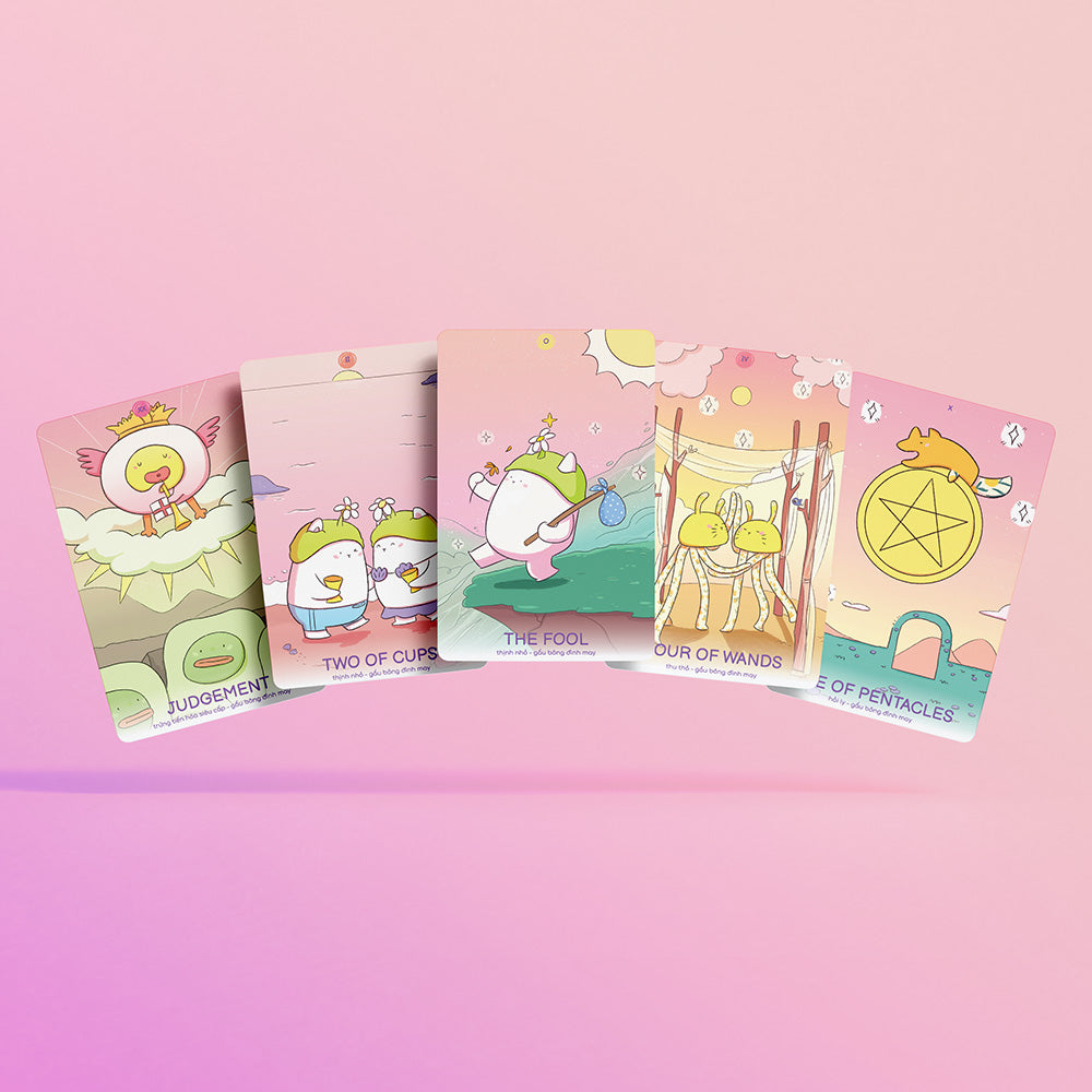 gấu bông đình may Tarot