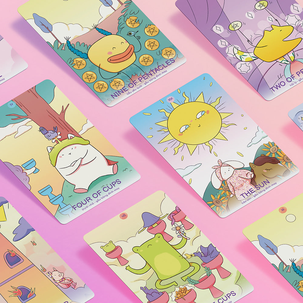 gấu bông đình may Tarot