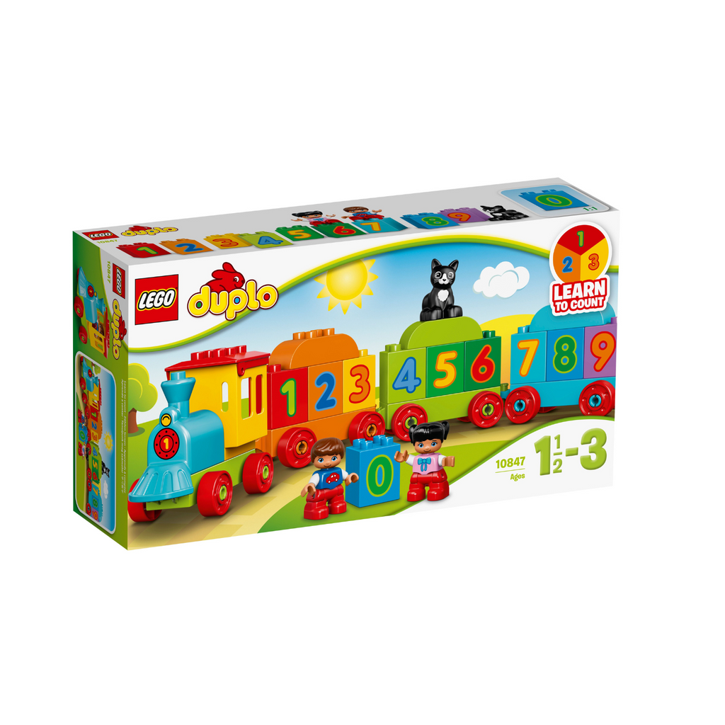 LEGO® DUPLO® Number Train - Đồ Chơi Đoàn Tàu Học Số LEGO 10847 - Hình ảnh sản phẩm