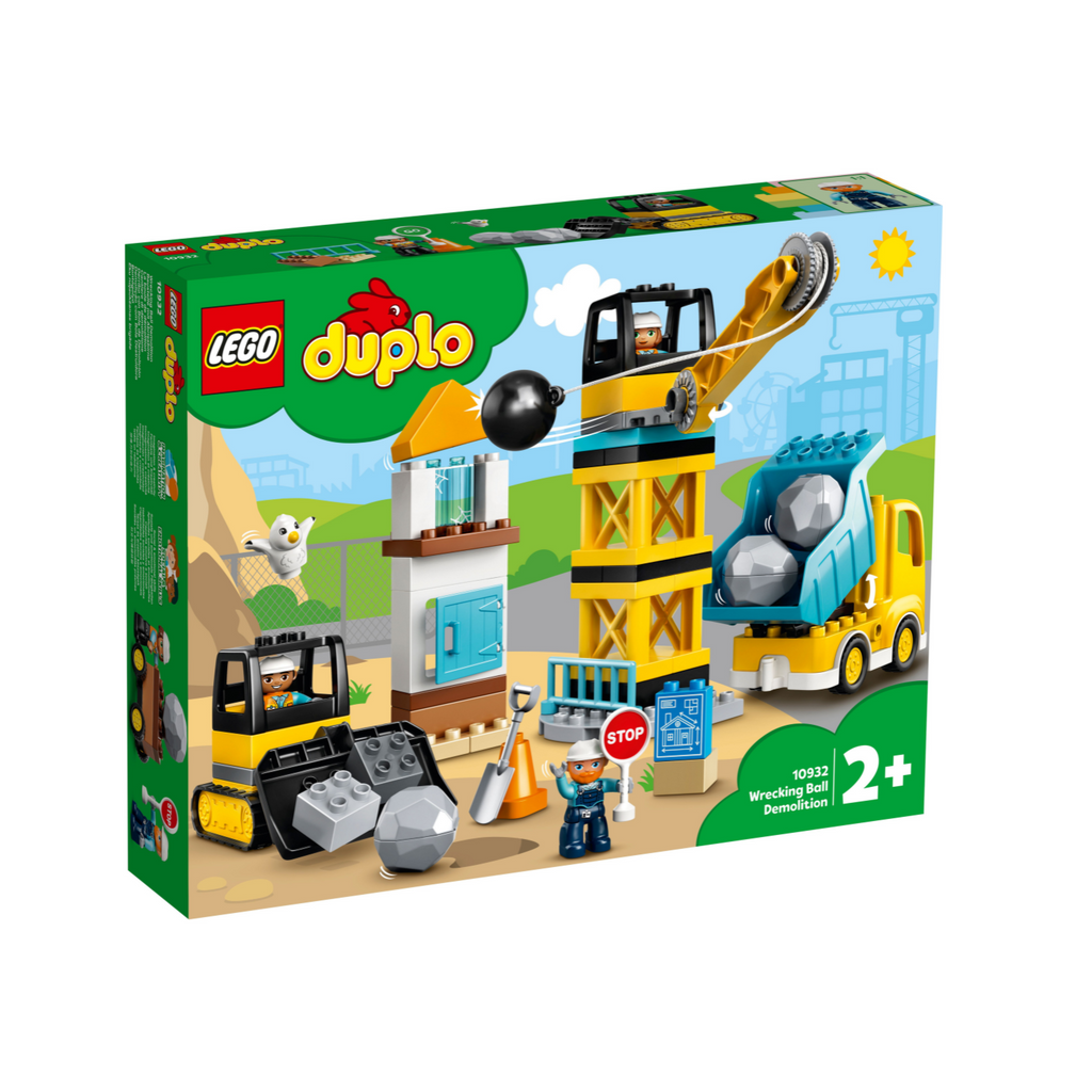 LEGO® DUPLO™ Construction Wrecking Ball Demolition - Đồ Chơi Xây Dựng Công Trường LEGO 10932 - Hình ảnh sản phẩm