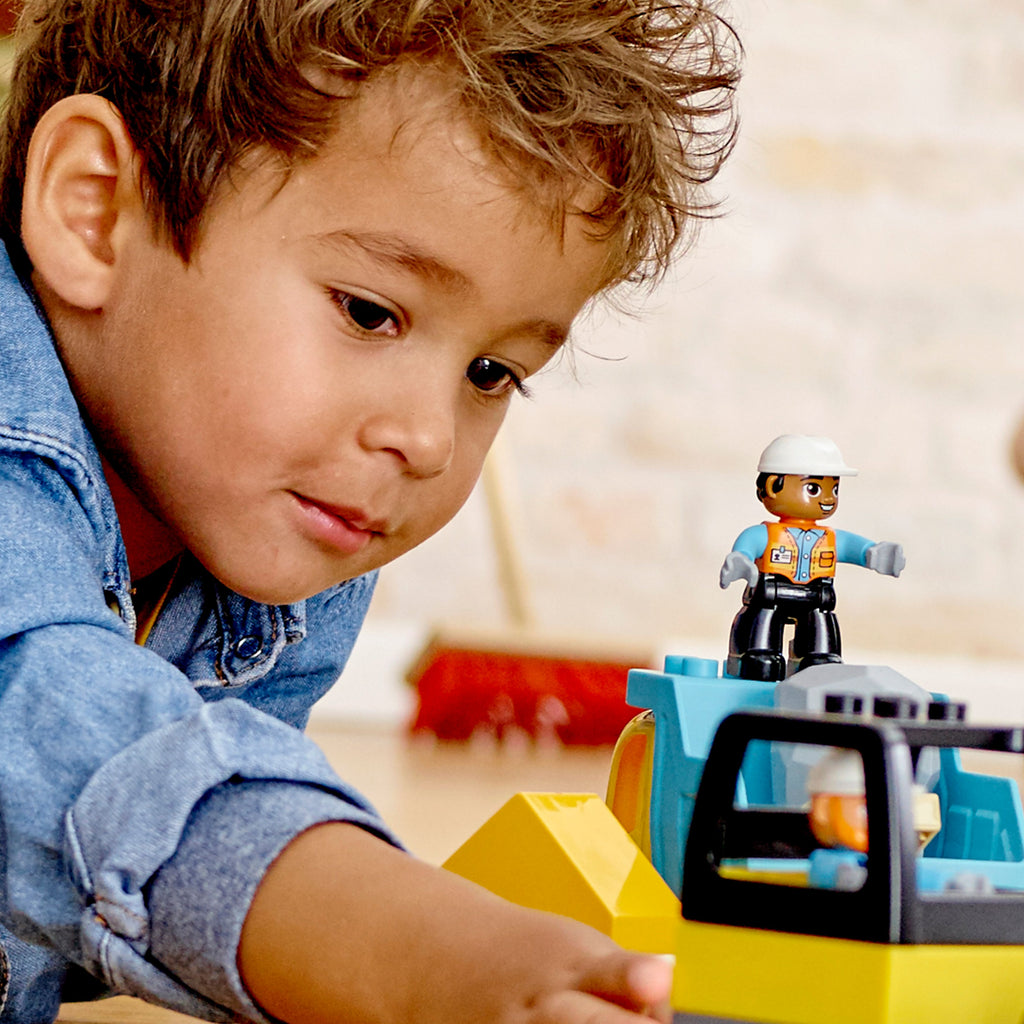 LEGO® DUPLO™ Construction Wrecking Ball Demolition - Đồ Chơi Xây Dựng Công Trường LEGO 10932 LEGO - ảnh 1 - Lego