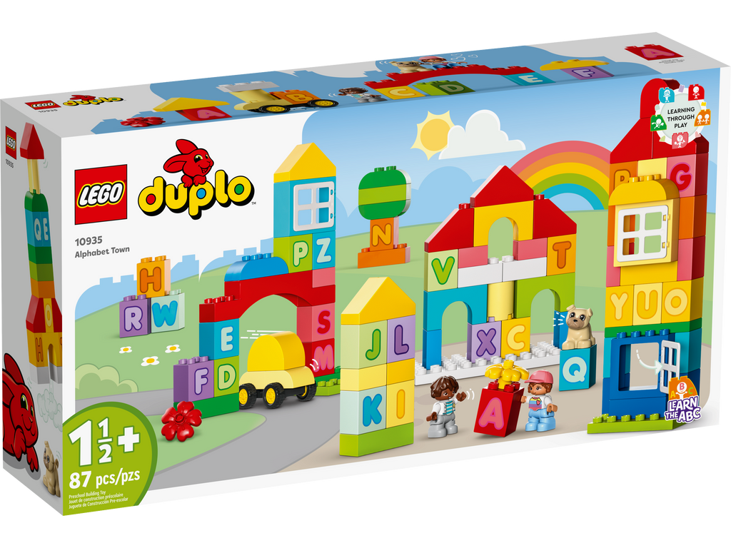 LEGO® DUPLO™ Classic Alphabet Town - Bộ Đồ Chơi Học Chữ Cái Cho Bé LEGO 10935 - Hình ảnh sản phẩm