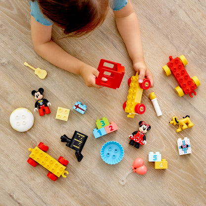 LEGO® Disney™ Duplo Mickey & Minnie Birthday Train - Đồ Chơi Đoàn Tàu Sinh Nhật - LEGO 10941 - Hình ảnh bổ sung 4