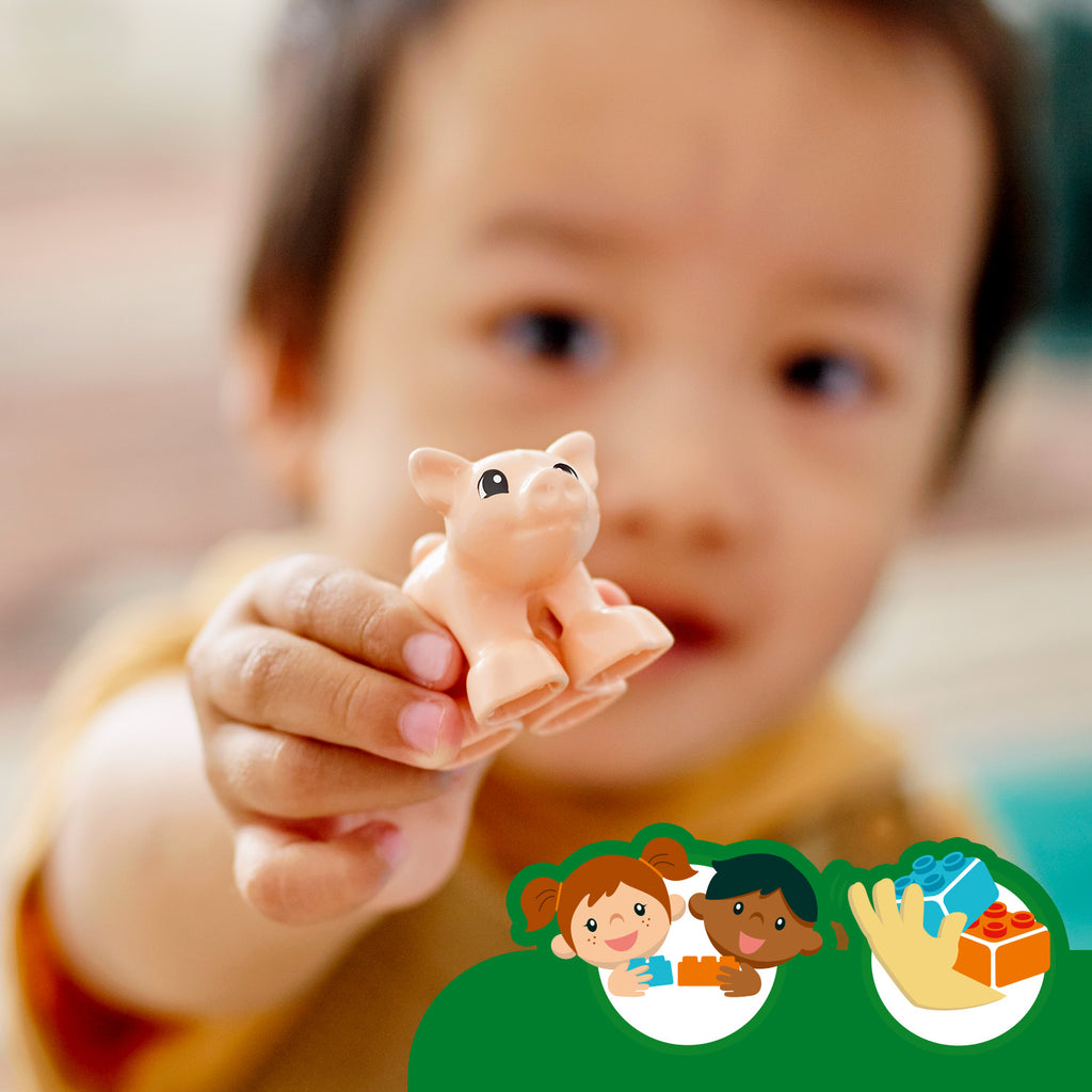 LEGO® DUPLO™ Farm Animal Care - Đồ Chơi Chăm Sóc Động Vật Trang Trại - LEGO 10949 LEGO - ảnh 2 - Building Sets