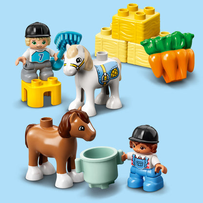 LEGO® DUPLO™ Horse Stable and Pony Care - Đồ Chơi Lắp Ráp Chuồng Ngựa - LEGO 10951 - Hình ảnh bổ sung 6