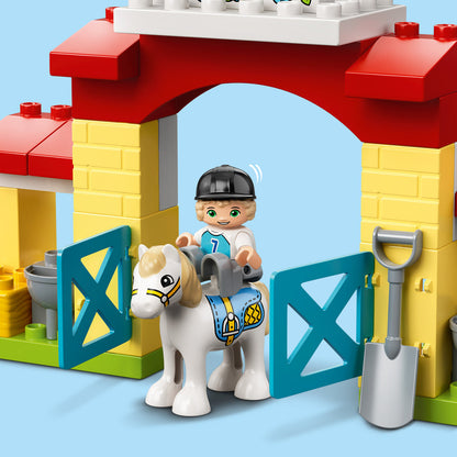 LEGO® DUPLO™ Horse Stable and Pony Care - Đồ Chơi Lắp Ráp Chuồng Ngựa - LEGO 10951 - Hình ảnh bổ sung 7
