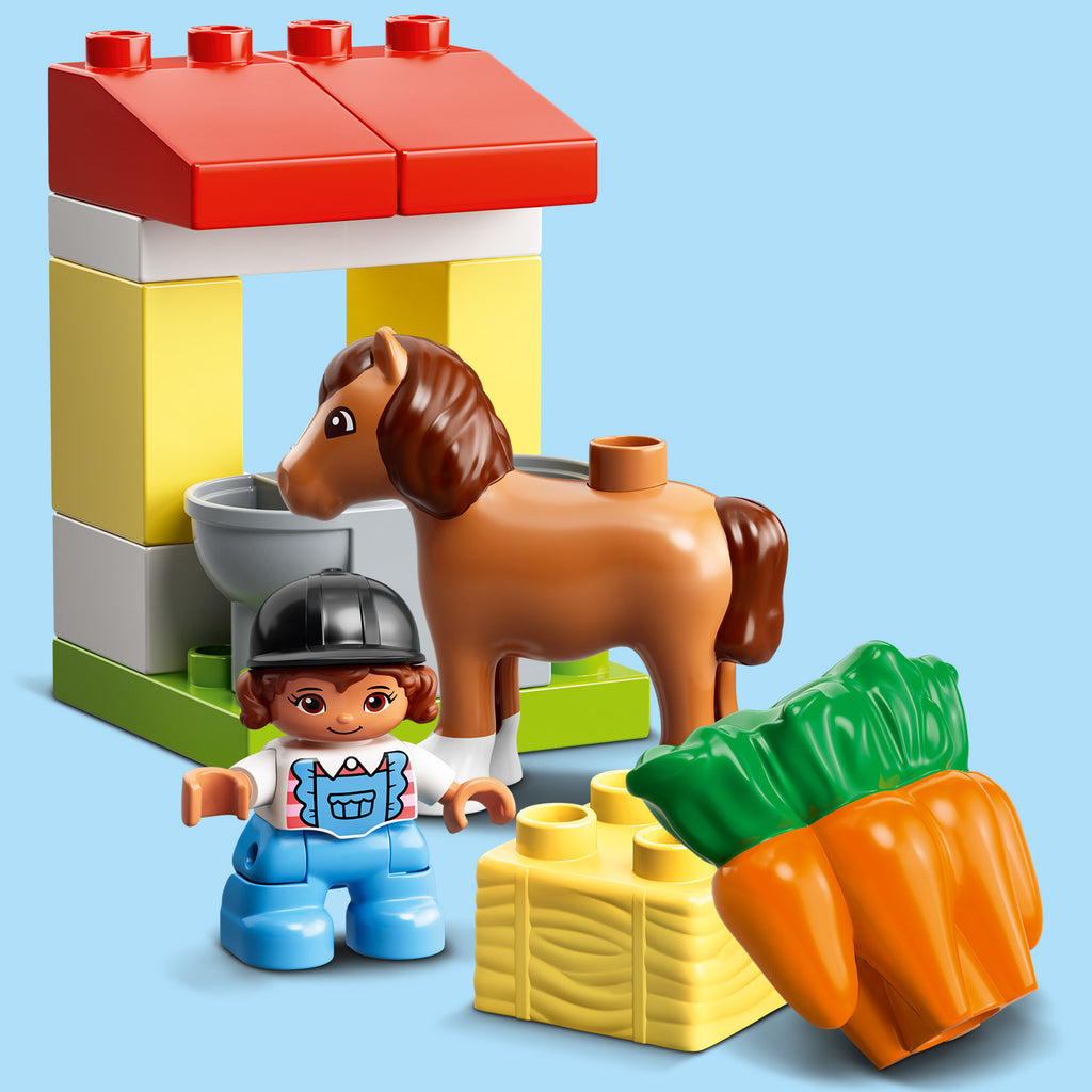 LEGO® DUPLO™ Horse Stable and Pony Care - Đồ Chơi Lắp Ráp Chuồng Ngựa - LEGO 10951 - Hình ảnh bổ sung 8