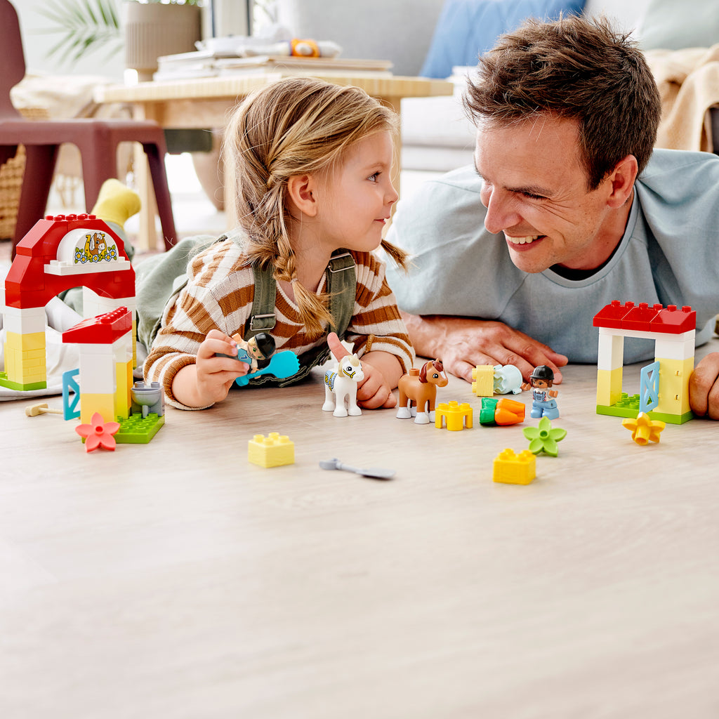 LEGO® DUPLO™ Horse Stable and Pony Care - Đồ Chơi Lắp Ráp Chuồng Ngựa - LEGO 10951 - Hình ảnh bổ sung 4