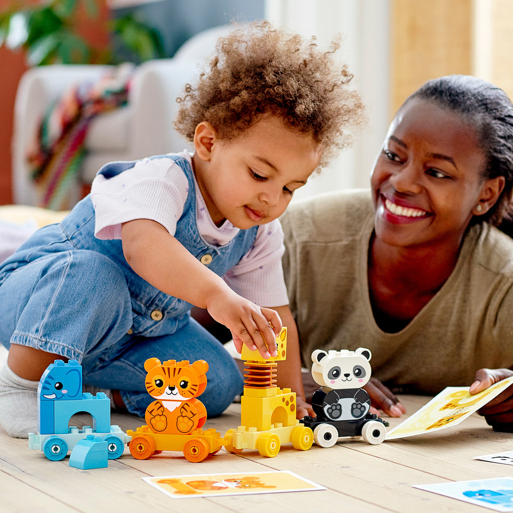 LEGO® DUPLO™ Animal Train - Đồ Chơi Đoàn Tàu Động Vật - LEGO 10955 - Hình ảnh bổ sung 7