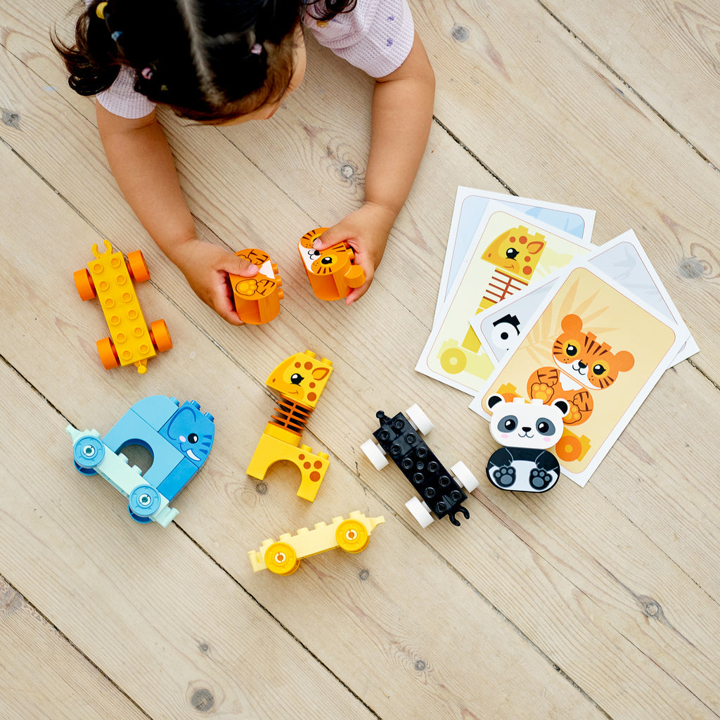 LEGO® DUPLO™ Animal Train - Đồ Chơi Đoàn Tàu Động Vật - LEGO 10955 - Góc nhìn khác 3
