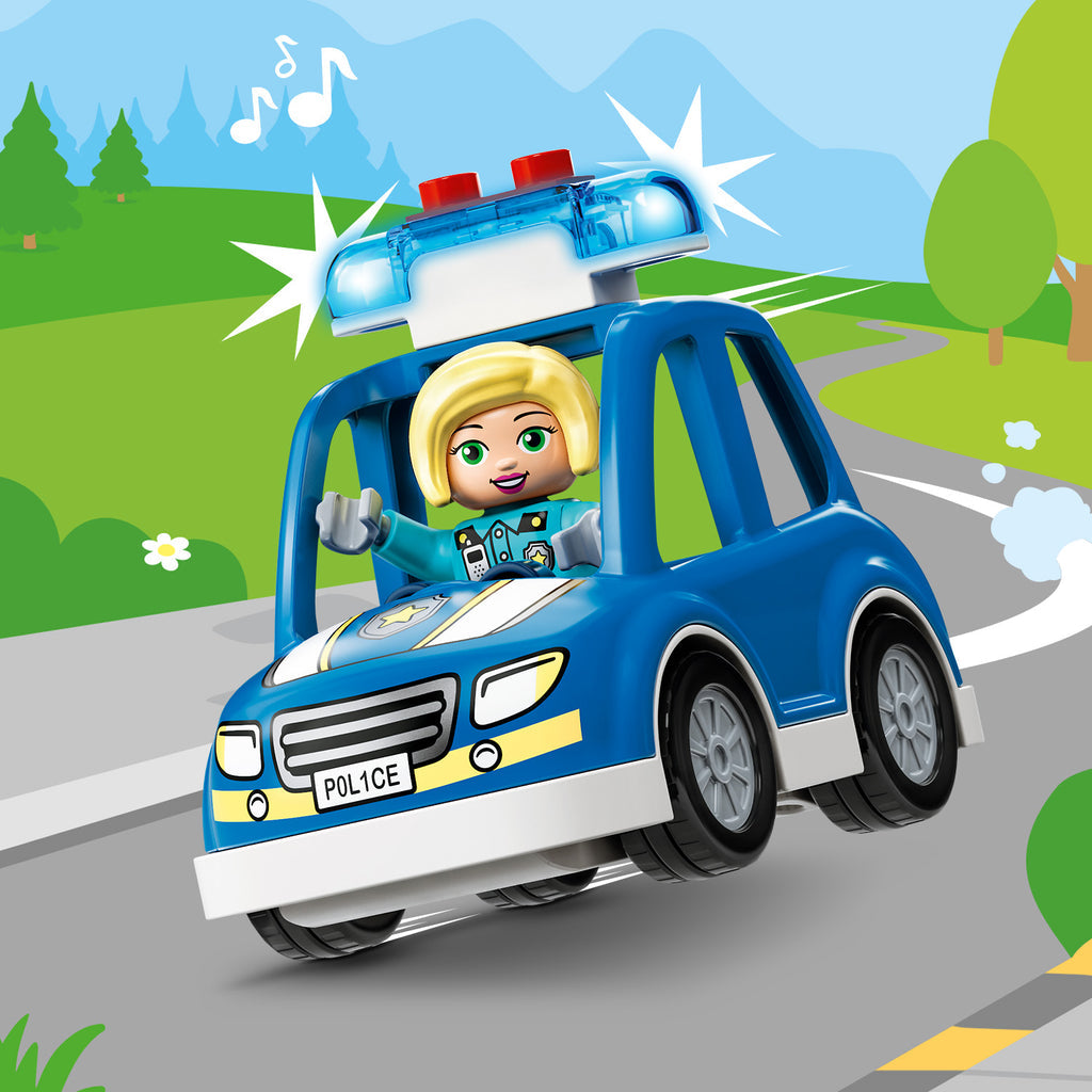 LEGO® DUPLO™ Rescue Police Station & Helicopter - Bộ Đồ Chơi Trạm Cảnh Sát & Trực Thăng Cứu Hộ - LEGO 10959 LEGO - ảnh 3 - LE
