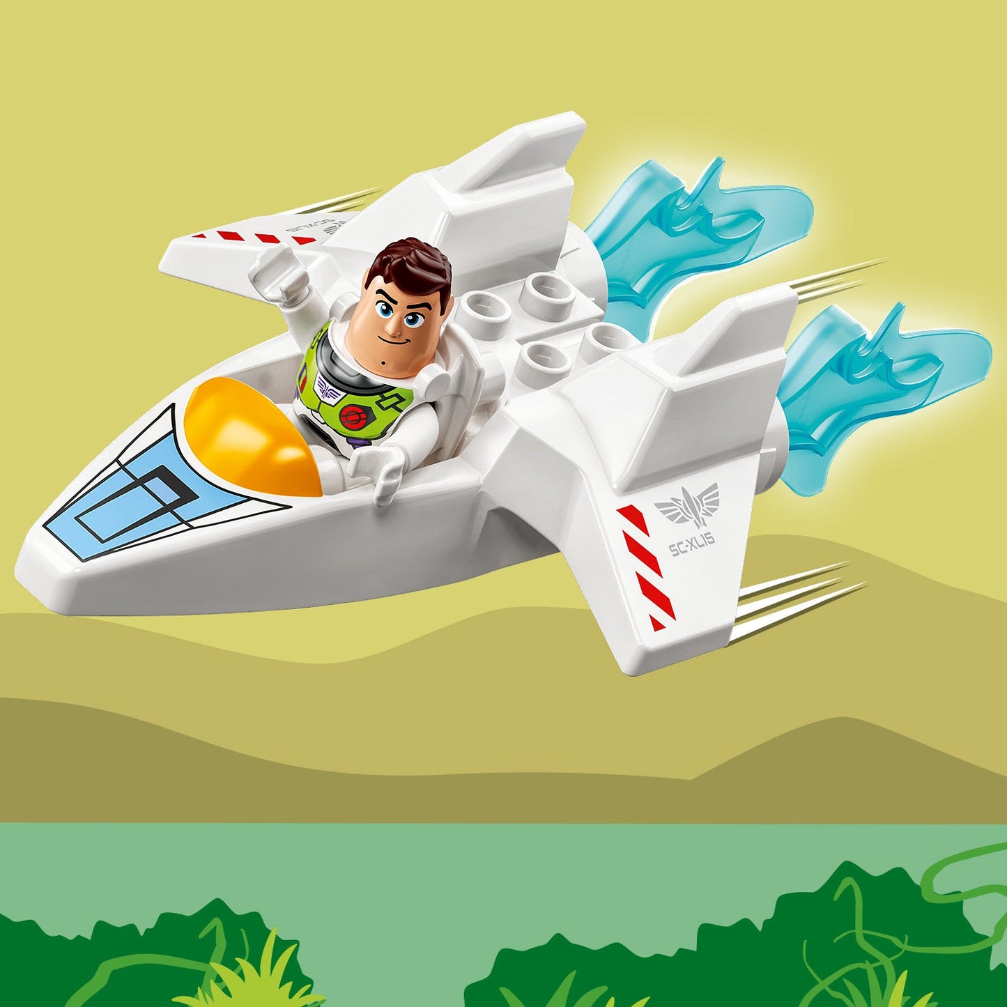 LEGO® DUPLO™ Disney and Pixar Buzz Lightyear’s Planetary Mission - Bộ Đồ Chơi Lắp Ráp Nhiệm Vụ Hành Tinh 10962 - Hình ảnh bổ sung 7