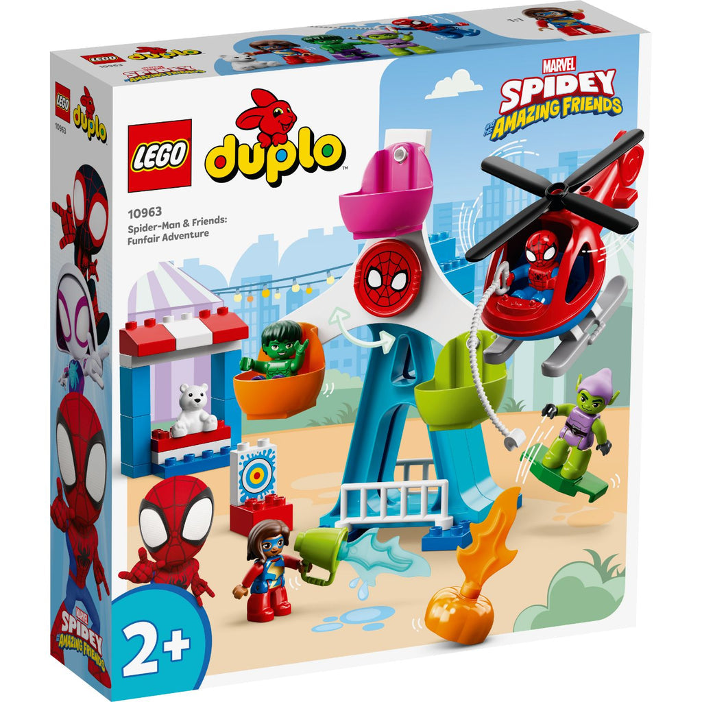 LEGO® DUPLO® Spider-Man & Friends: Funfair Adventure - Bộ Đồ Chơi Lắp Ráp Hội Chợ Siêu Anh Hùng - 10963 - Hình ảnh sản phẩm