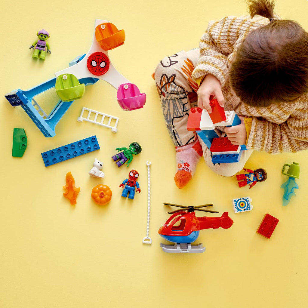 LEGO® DUPLO® Spider-Man & Friends: Funfair Adventure - Bộ Đồ Chơi Lắp Ráp Hội Chợ Siêu Anh Hùng - 10963 - Hình ảnh bổ sung 5