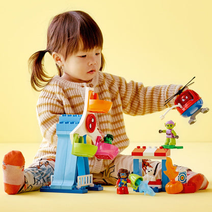 LEGO® DUPLO® Spider-Man & Friends: Funfair Adventure - Bộ Đồ Chơi Lắp Ráp Hội Chợ Siêu Anh Hùng - 10963 - Góc nhìn khác 3