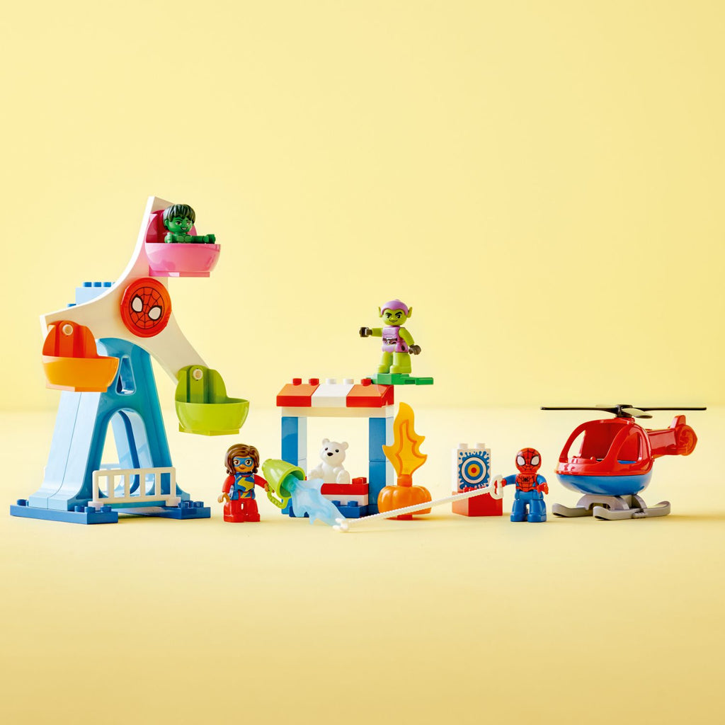 LEGO® DUPLO® Spider-Man & Friends: Funfair Adventure - Bộ Đồ Chơi Lắp Ráp Hội Chợ Siêu Anh Hùng - 10963 - Hình ảnh bổ sung 4