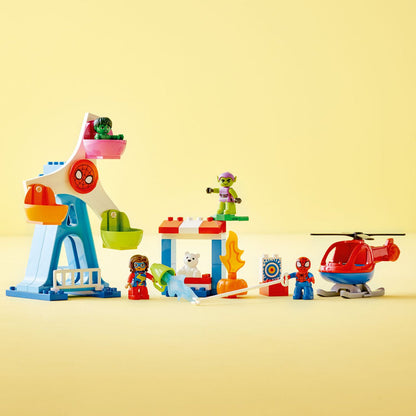 LEGO® DUPLO® Spider-Man & Friends: Funfair Adventure - Bộ Đồ Chơi Lắp Ráp Hội Chợ Siêu Anh Hùng - 10963 - Hình ảnh bổ sung 4